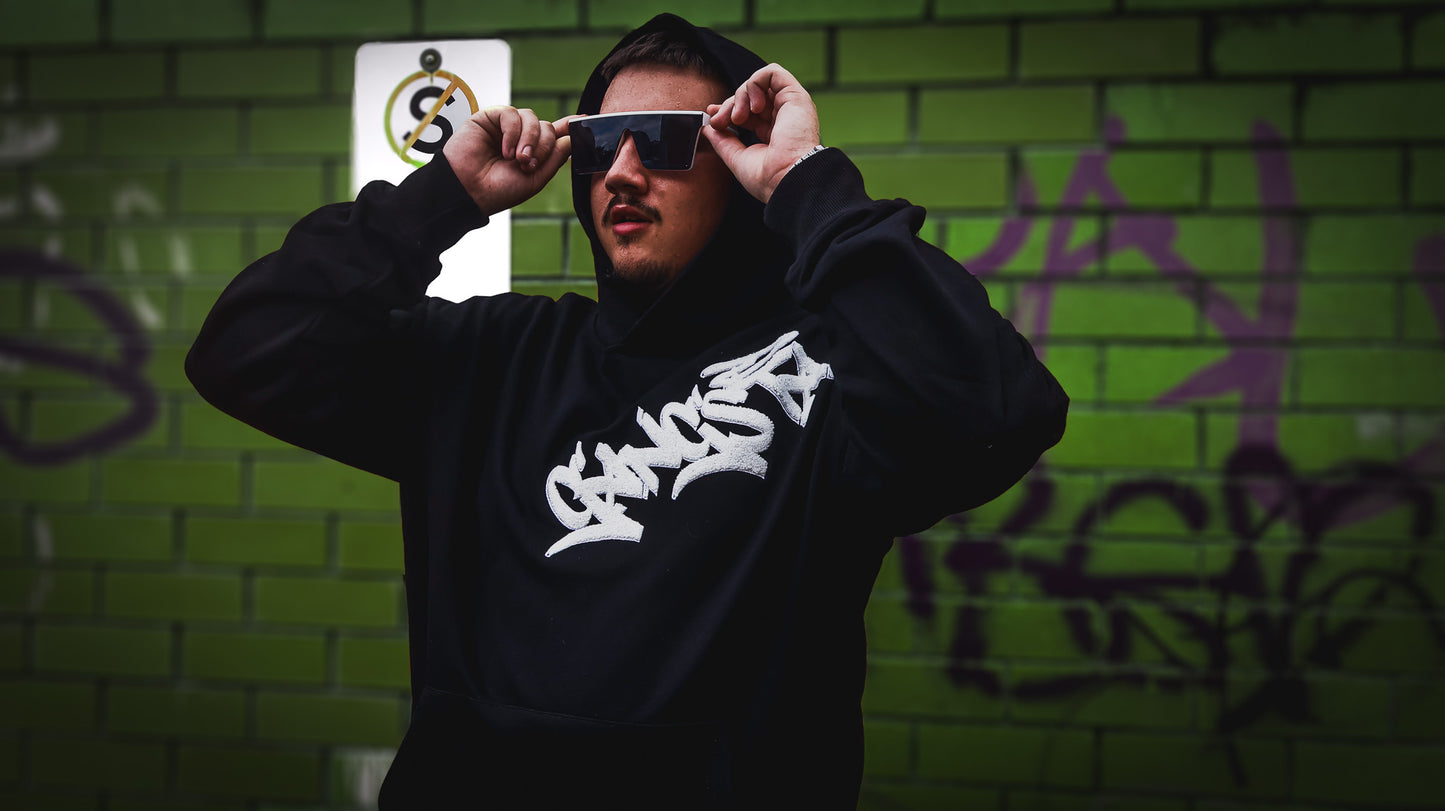 Heavy Hoodie with Chenille embroidery #FREE SHIPPING#